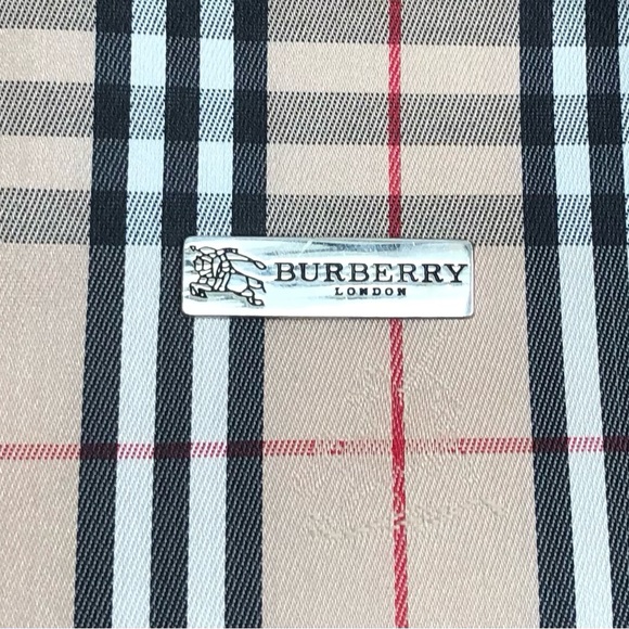 Burberry London Canvas Tote Bag 16inX12.5in - Picture 5 of 14